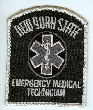 New York State EMT B Patch